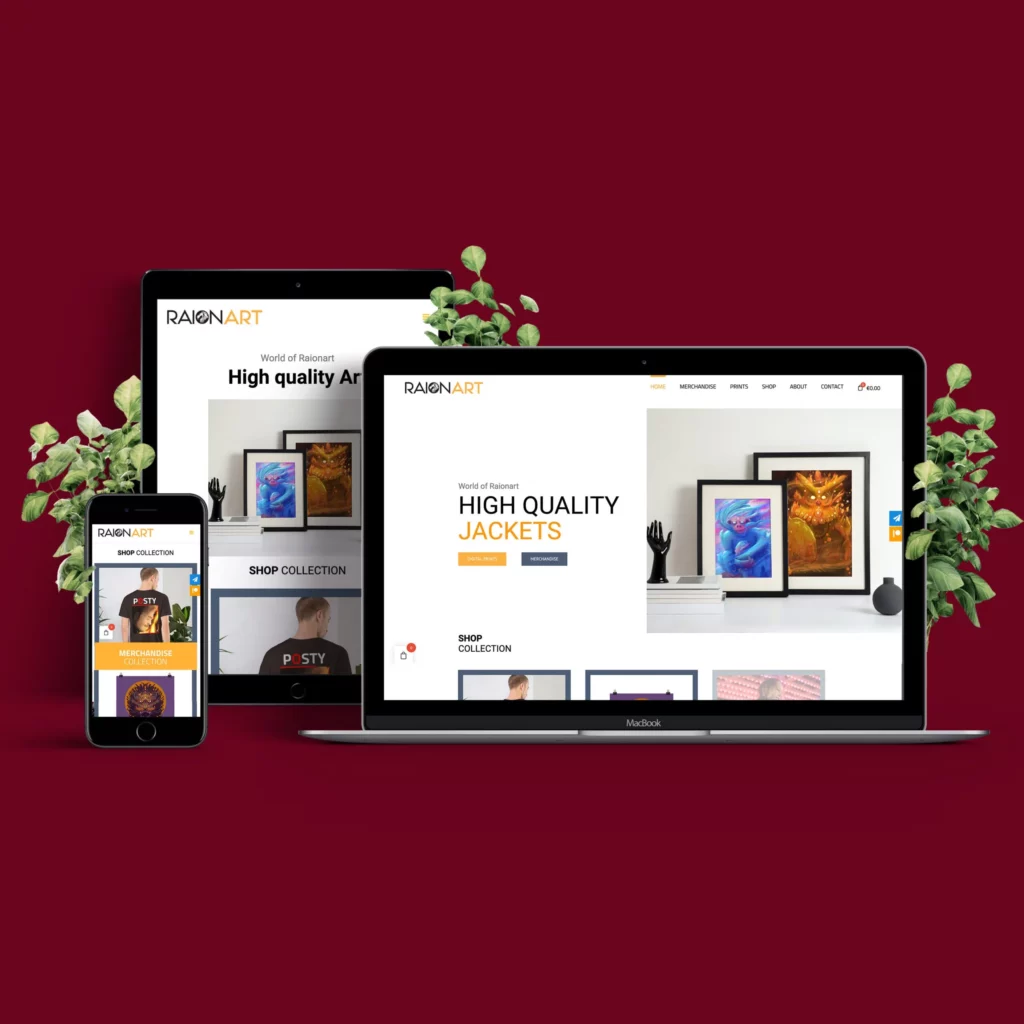 UI design van Raionart