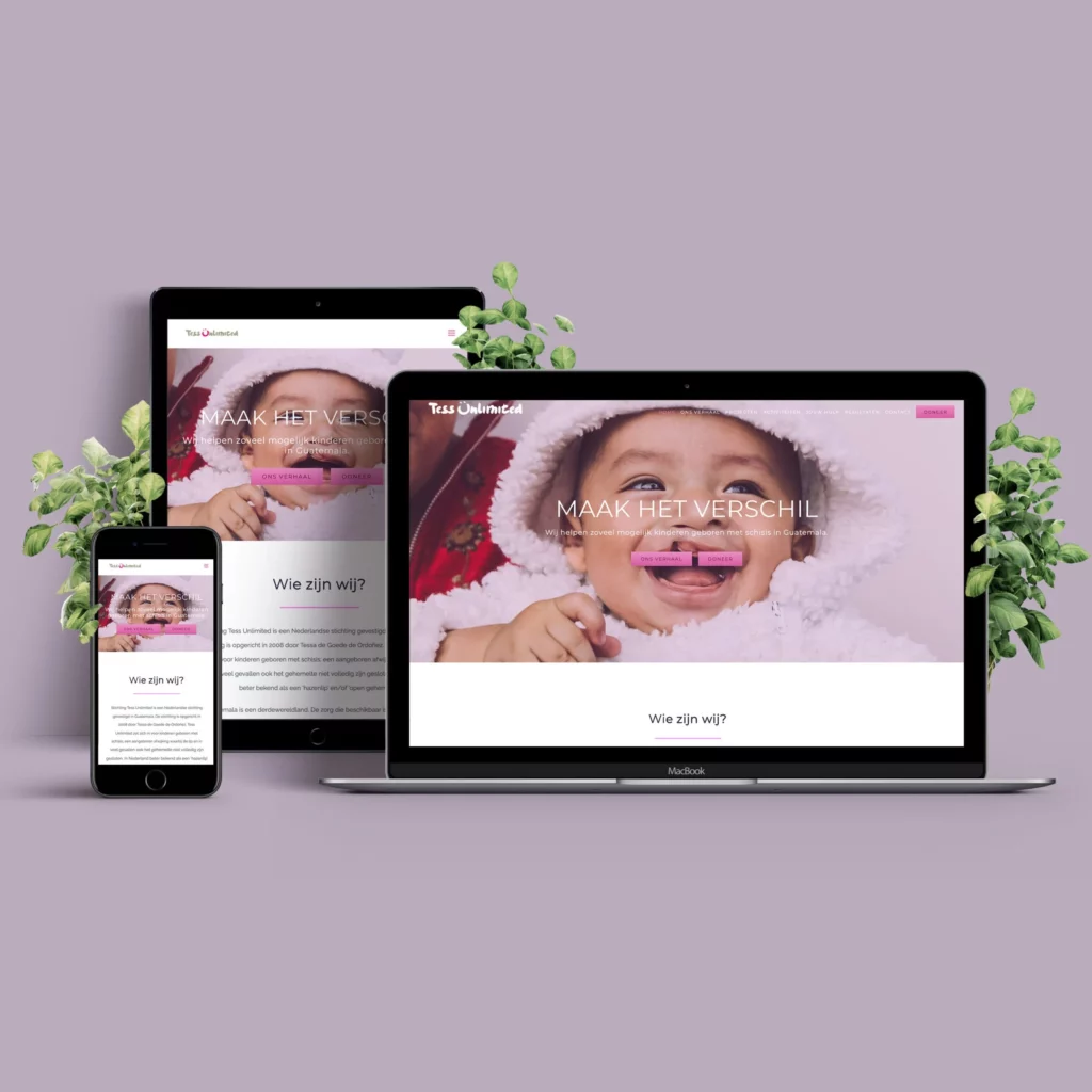UI design van Tessunlimited