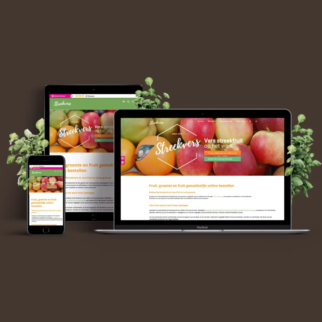 UI design van Streekvers