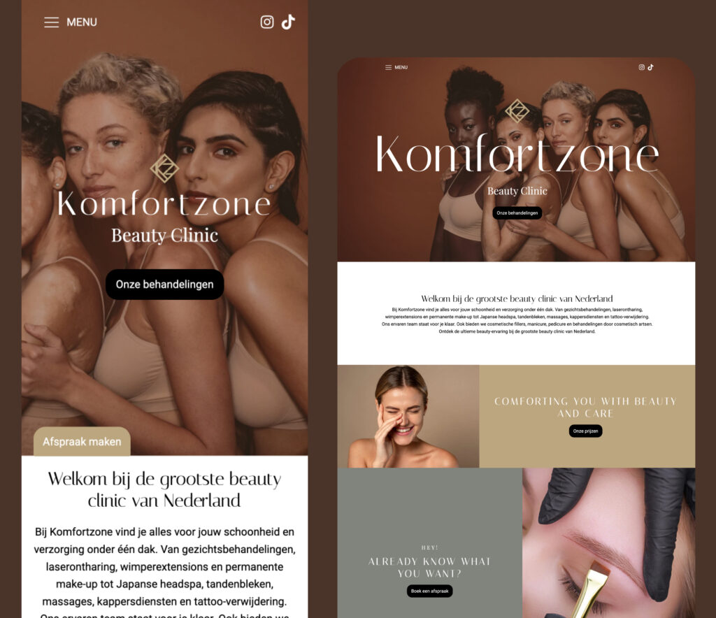 Moderne website 2025 – meer klanten en omzet met slim webdesign